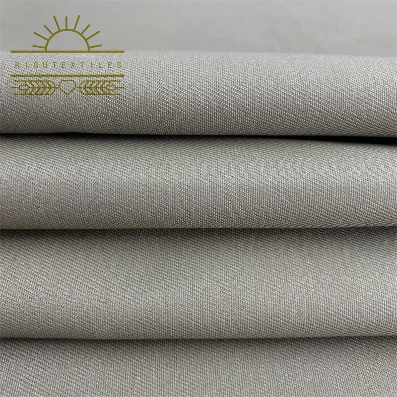 RIGU Textiles CVC White Woven Fabric Roll Polyester Digital Printed Polyester Twill Fabric For Taekwondo Uniform Fabric