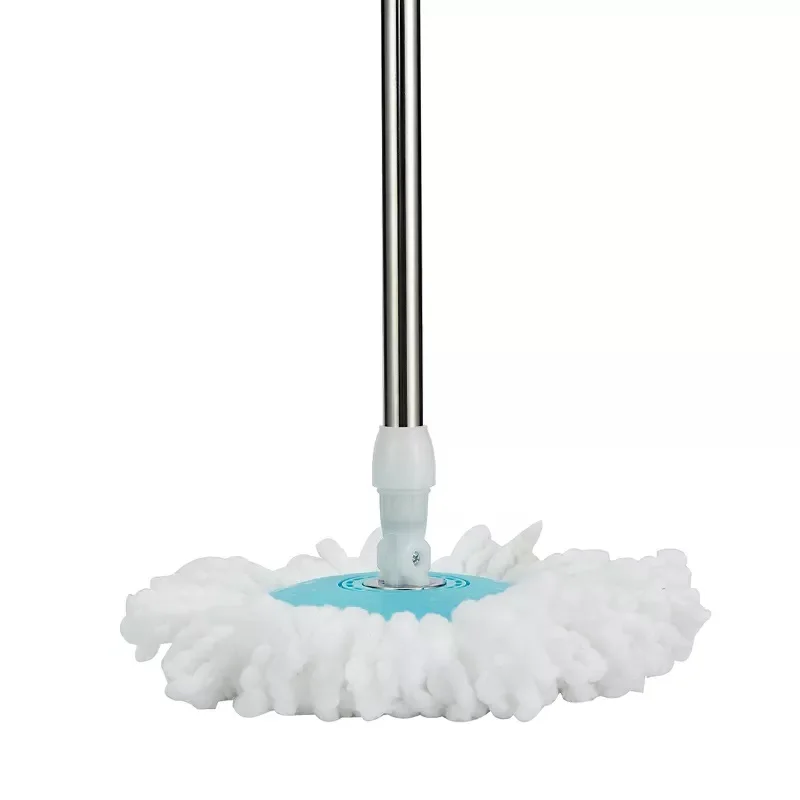 Hot sale Stainless Steel Rod Long Handle Dual-Drive  Detachable Barrel Rotating Mop For Clean Floor