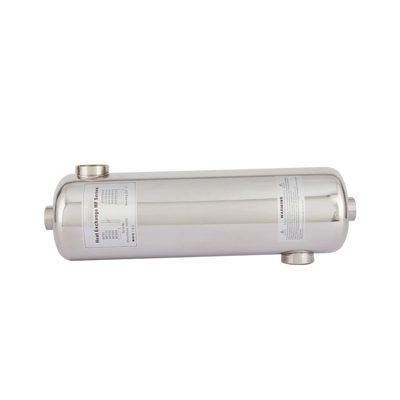 Factory Wholesale Stainless Steel Tubular Pool Heat Exchanger Heat Pump Swimming Pool Heating System