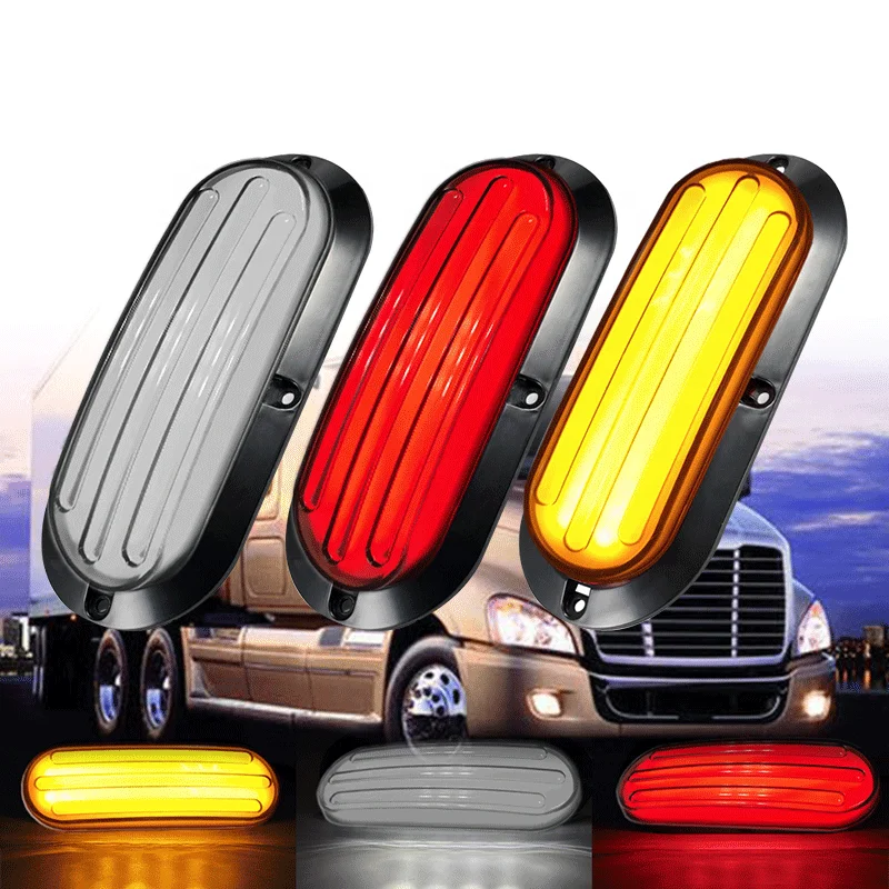 Universal attractive 10-30V Strobe Flashing LED tail lights For truck trailer Cars bus van RV caravan Pickup 4X4 Suv