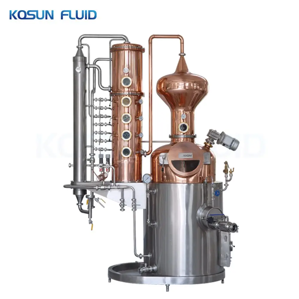 KOSUN Gin Column Still Whisky Apparatus Stills Moonshine Copper Distiller