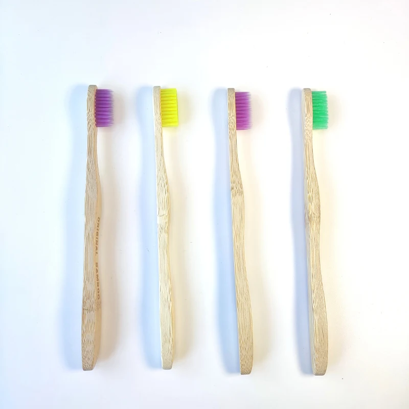 Eco Friendly Approved Customisable Charcoal Soft Bristles Bpa Free Convertible Bamboo Toothbrush With Eco-friendly Packaging