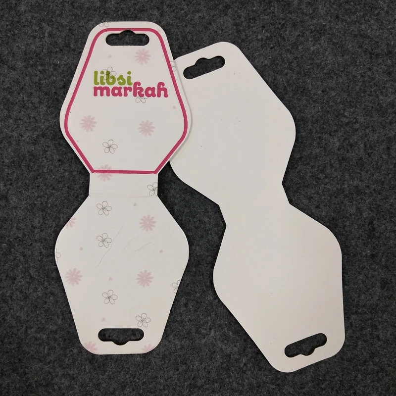 Custom Thick 400gsm Accessories Paper Board Socks Hang Tag,custom sock tag,sock wrap label