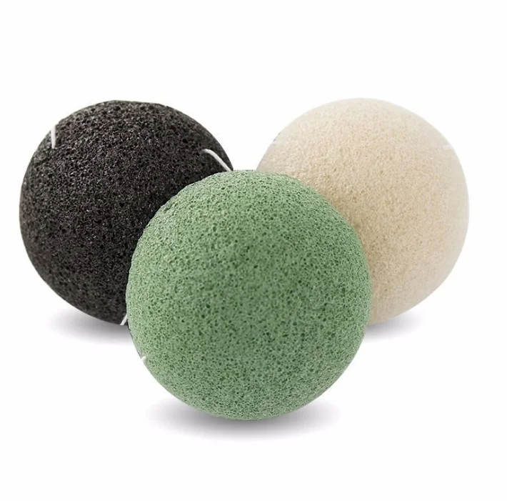 
Eco-friendly konjac sponge organic face sponge 100% natural konjac 