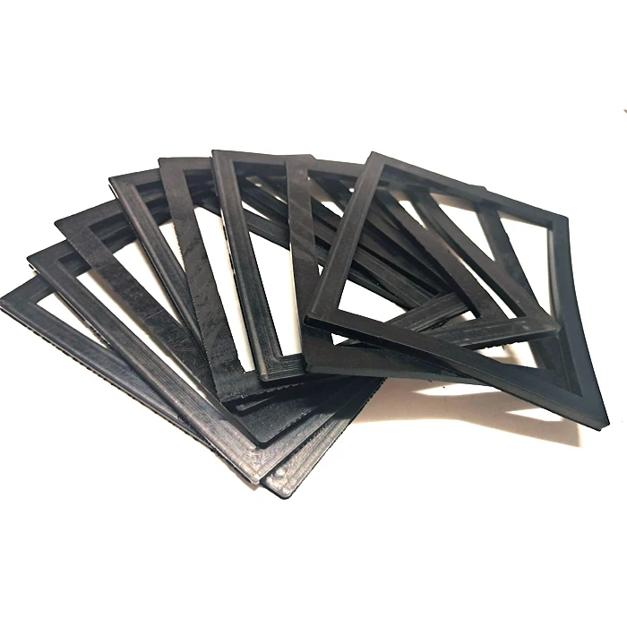 Customized Flat Square EPDM Rubber Gasket