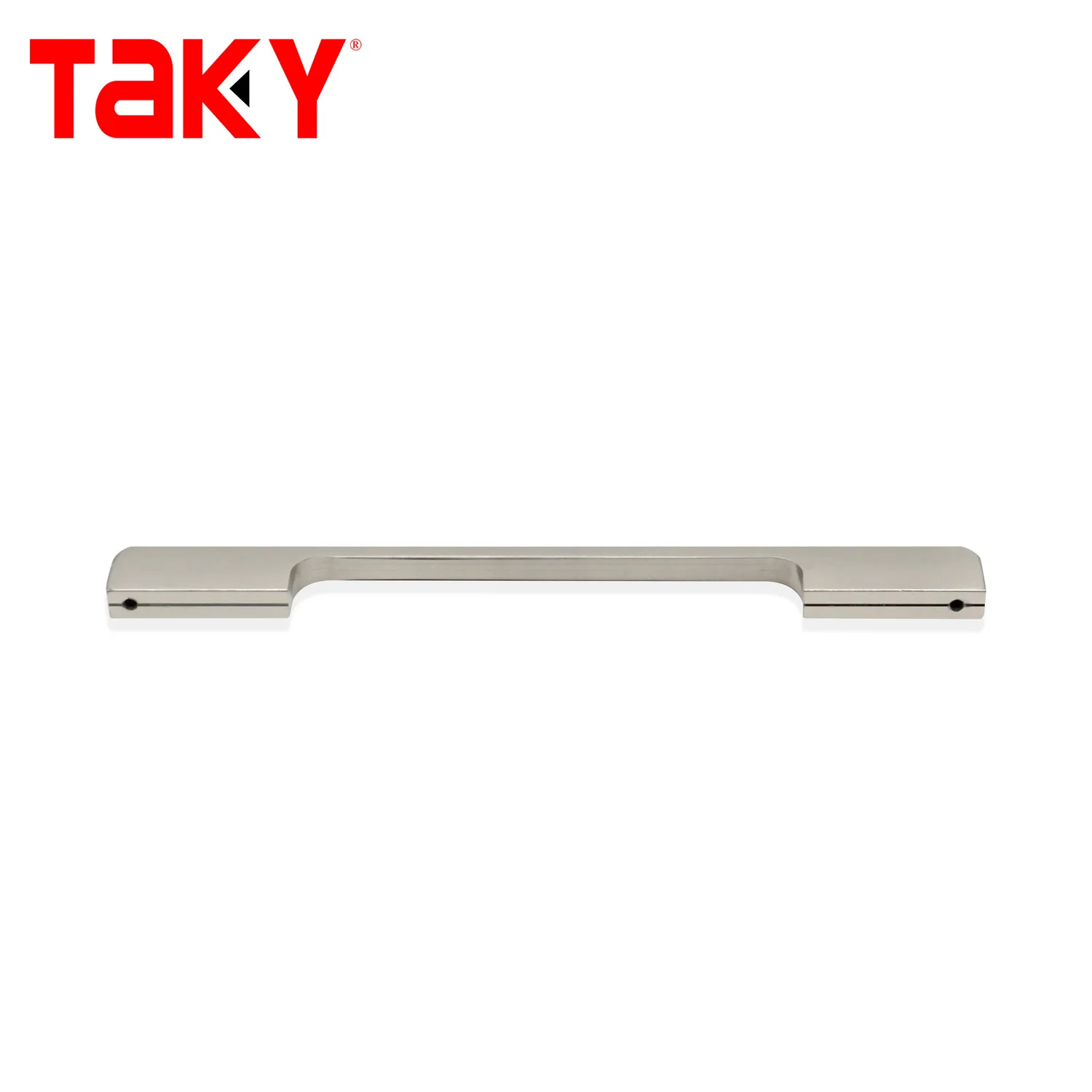 Brushed nickel d cabinet long wardrobe handles for kitchen cabinets pull
