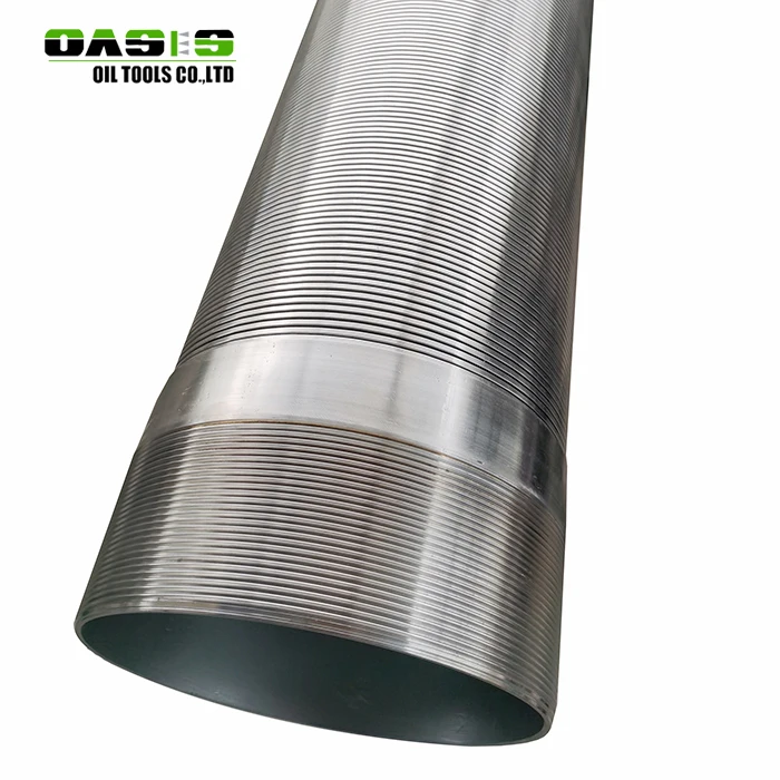 welded ring sand control wedge wire screens pipe