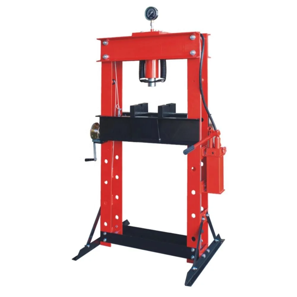 50T SHOP PRESS WITH GAUGE