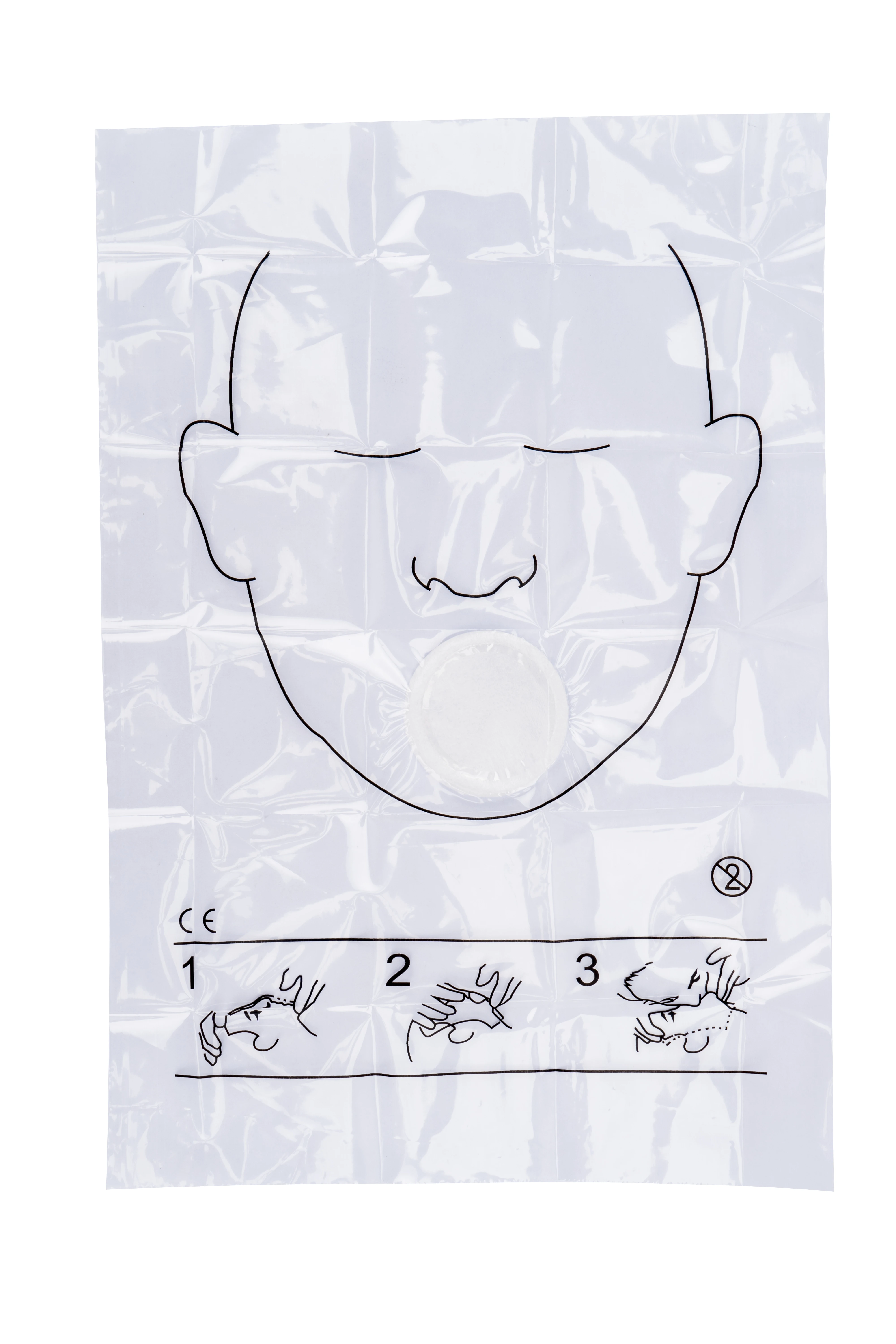 Firstar MDL CPR Mask Mouth to Mouth Face Shield for Training