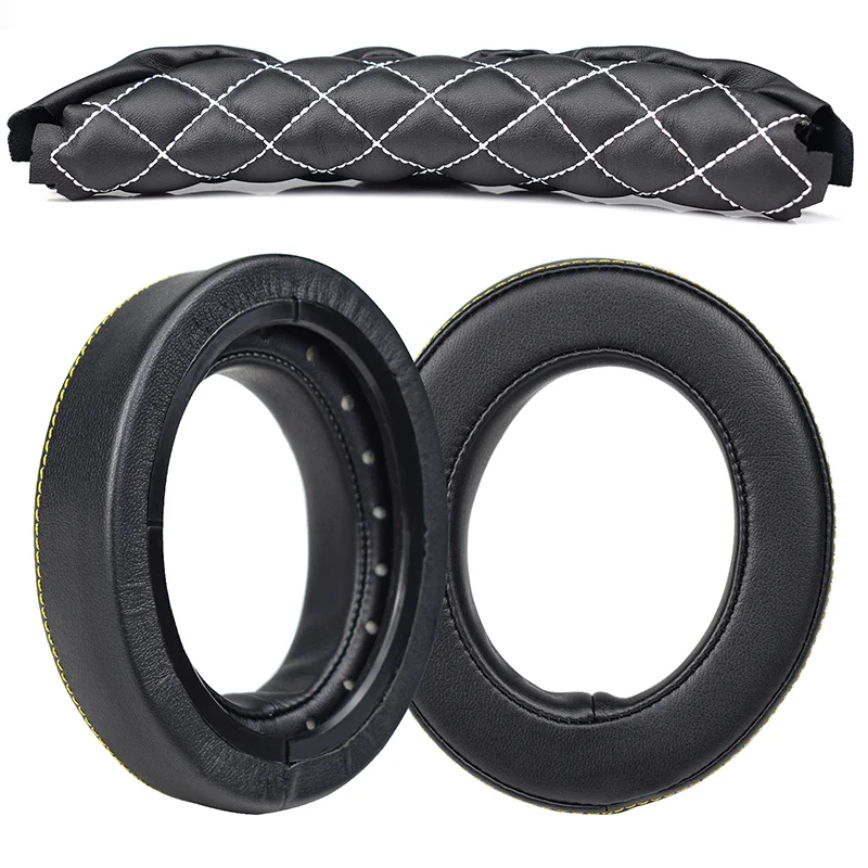 Replacement Protein Leather Ear Pads Headphone Cushion Earpads for Corsair HS50 Pro HS60 Pro HS70 Pro