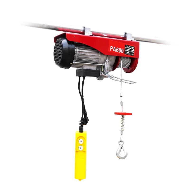 Double Line Lift Hoist Remote Control Power Single/Double Slings System light-duty electric hooist