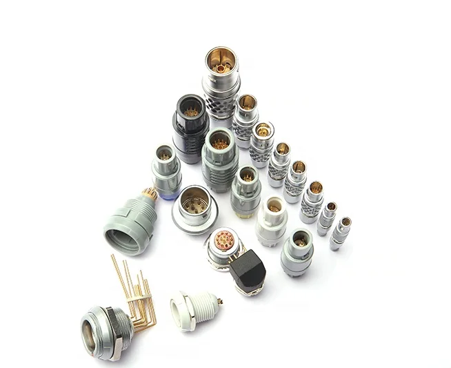 FGG/EGG.00/0B/1B/2B/3B 2 to 30 pin 6 pin 9 pin 12 pin circular self locking push pull connector