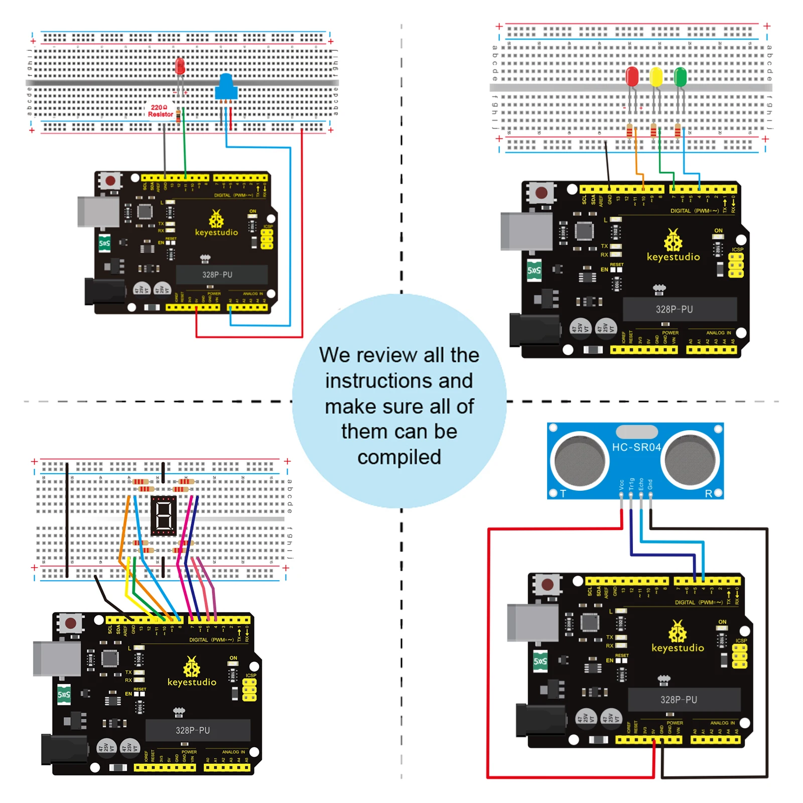 keyestudio Basic Starter V2.0 Kit for Arduino Starter Kit