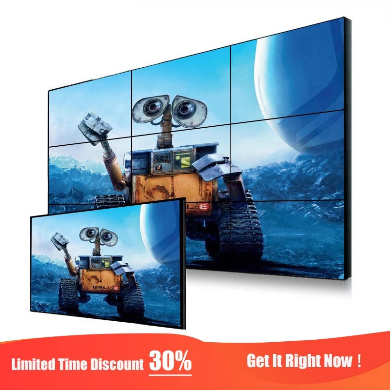 тво видео настенные решения 65 дюймов Full HD 4 к Multi экран Videowall бесшовные ультра узкий ободок Smart 3x3 ЖК дисплей стены
