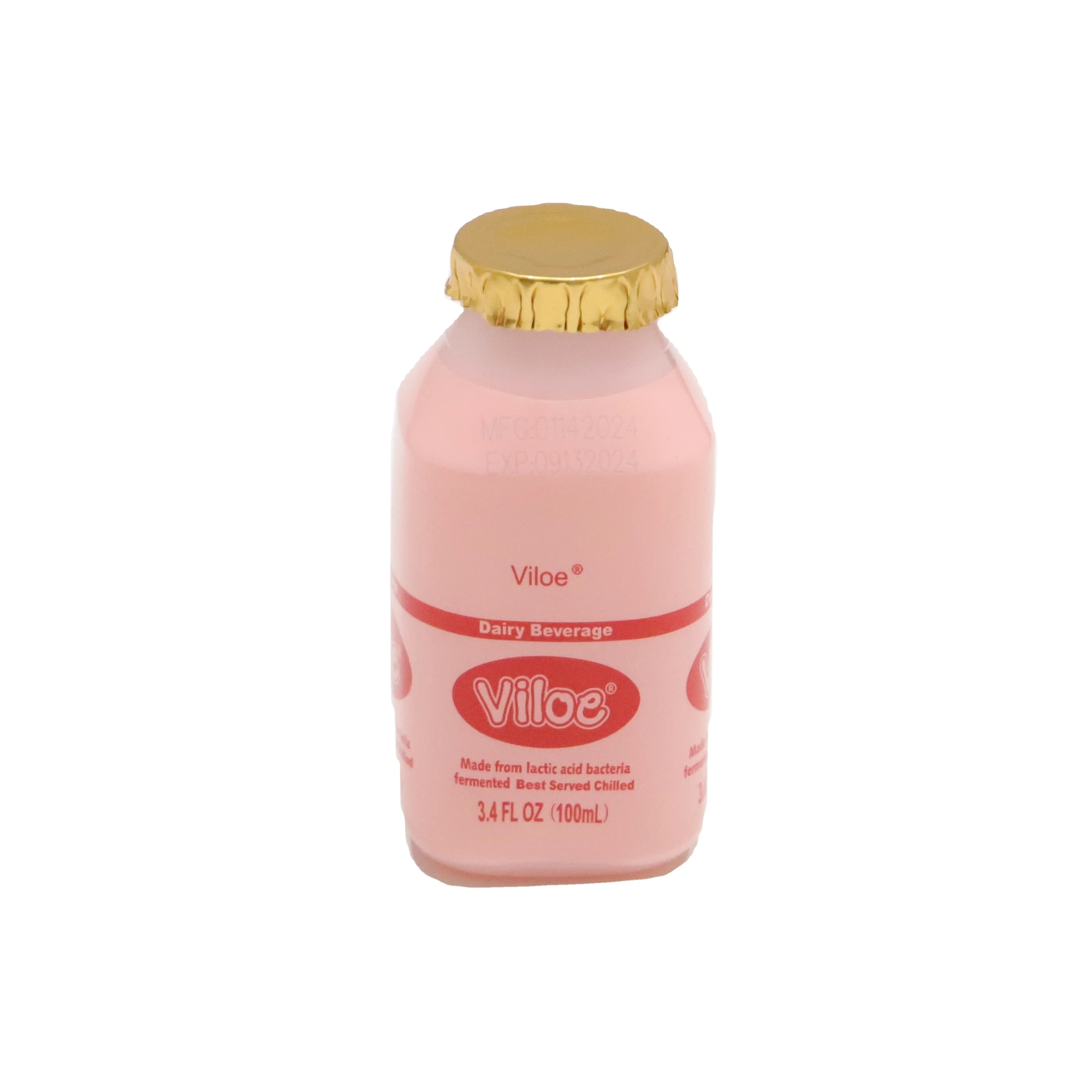 Viloe Soft Drinks Strawberry and Banana Artificially Flavored Dairy Milk  Lactobacilli Beverage