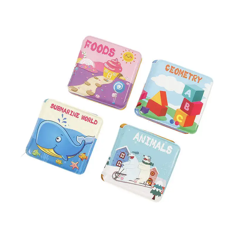 EVA PVC plastic waterproof Cute animal design baby bath book