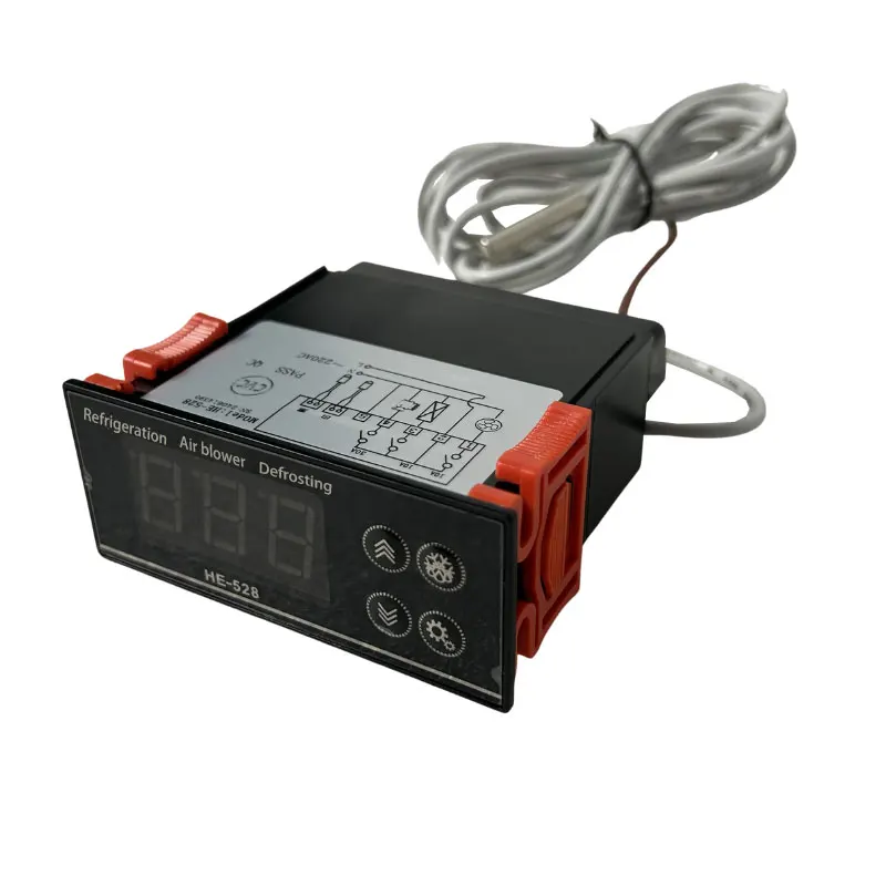 Longhey Refrigerator Thermostat Regulator for Water Chiller Temperature Controller With Plastic And Metal Electric Power Source