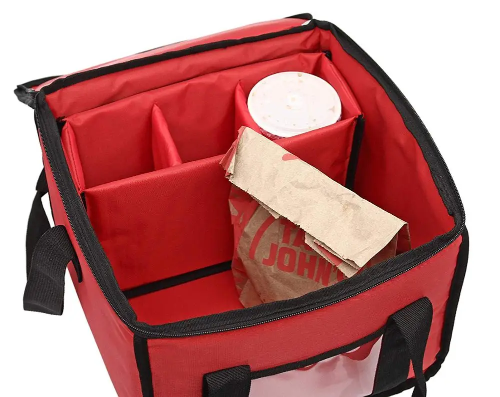 Wholesale Portable Drink Coffee Beverage Delivery Bag 9 Drinks Holder Thermal Box Cup Holder Delivery Bag