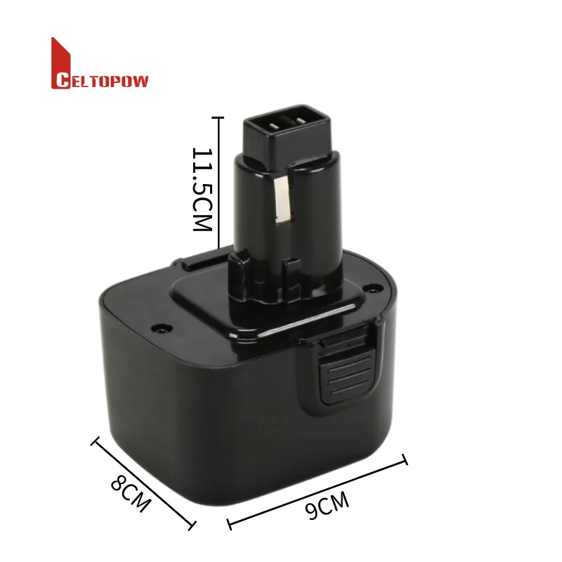 Cordless Power Tools 12V Rechargeable Lithium Ion Battery Pack for Dewalts DC9071 DE9037 DE9071 DW9072 DE9075