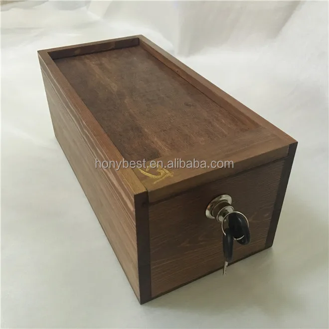 pine sliding box