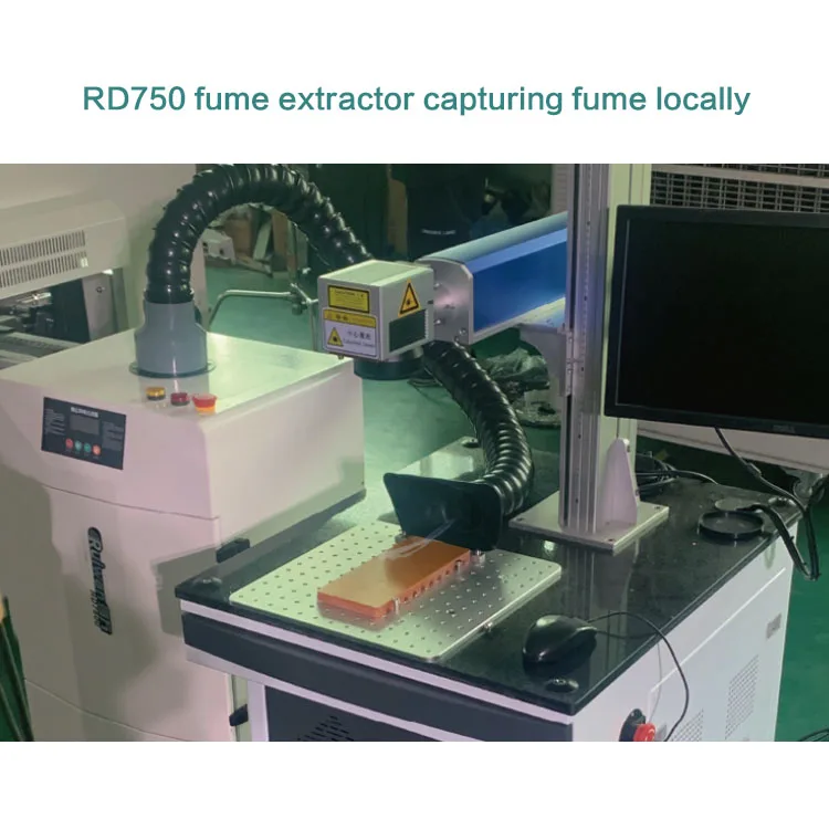 brushless motor fume extractor fan smoke purifier