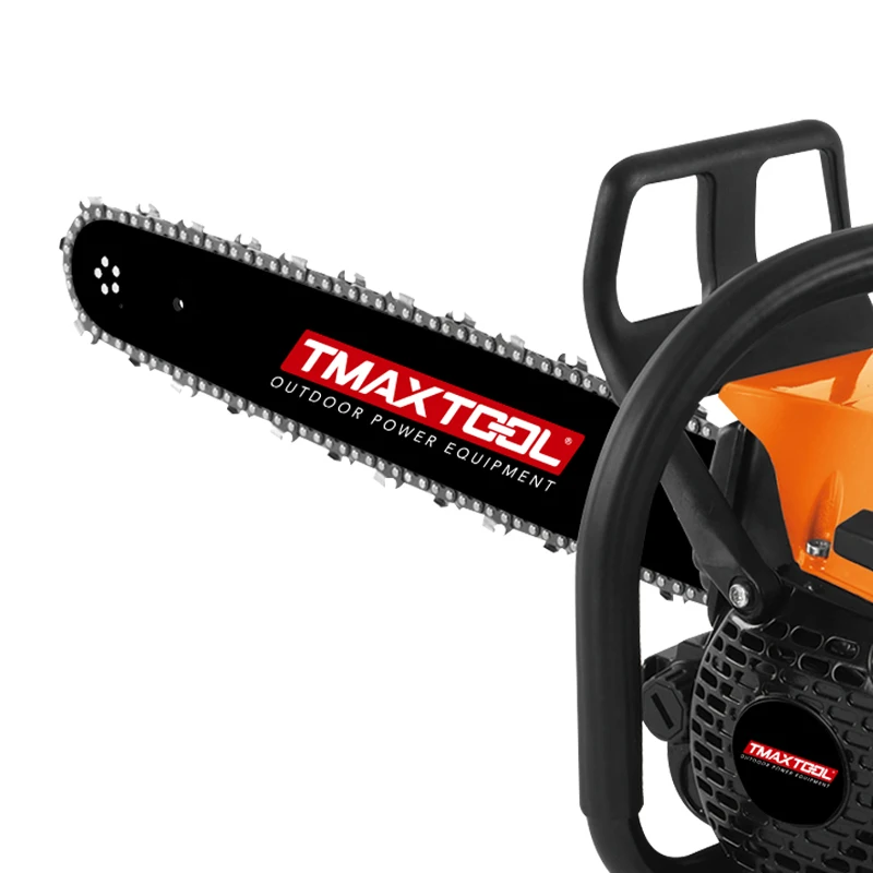 72CC Professional Powerful Easy Start  2-Stroke Gasoline Powered Chain Saw 20inch Right Angle Petrol Chainsaw