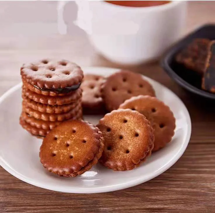 MAOLIN Salted Egg Yolk Brown Sugar Salty and Sweet Malt Biscuits 108g/bag