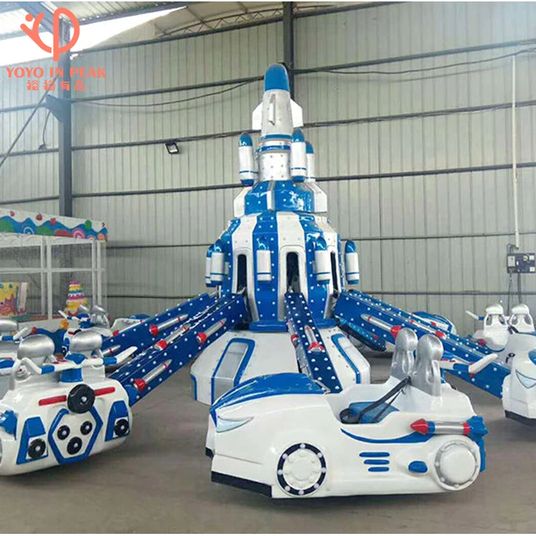 Amusement Rides Manufacturer Other Amusement Park Products Kids Games Mini Flying Car Self Control Plane Ride For Sale