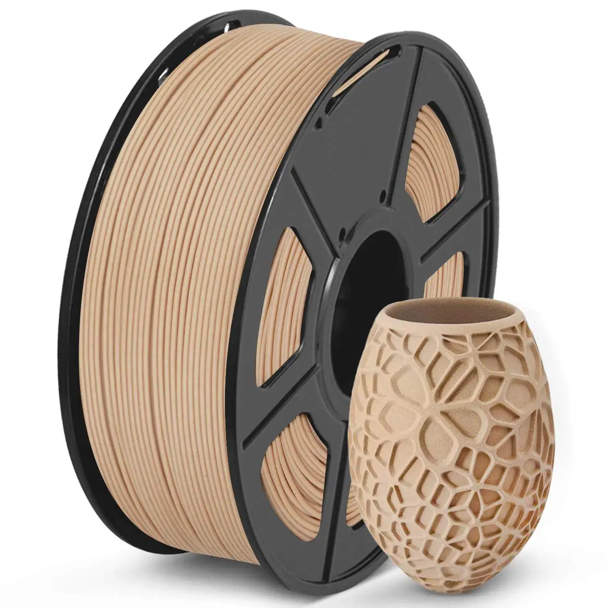 China Filament Maker 1.75 PLA Wood Filament For 3D Printer