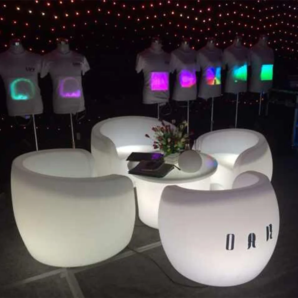 Пульт дистанционного управления RGB Полноцветный барный стол со светодиодной подсветкой