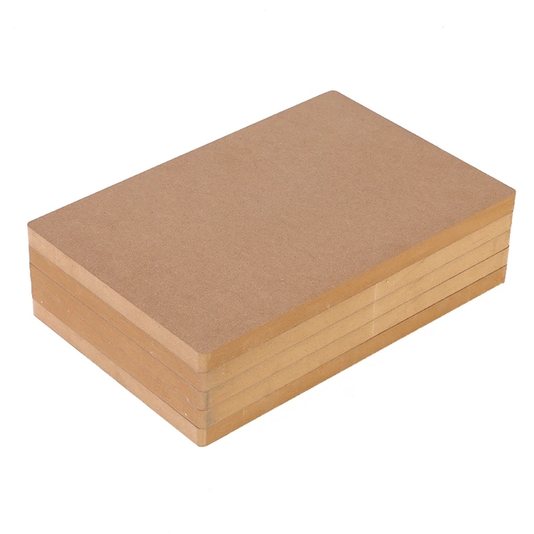
Hot Sale Factory Direct Price Double-sided Melamine Mdf Density Fiberboard For Door Panels And Partition Walls 