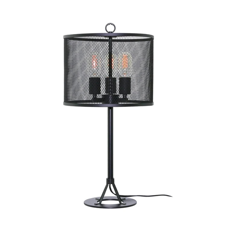 
Black bedroom bedside reading lamps simple table lamps modern hotel guest room light E26 