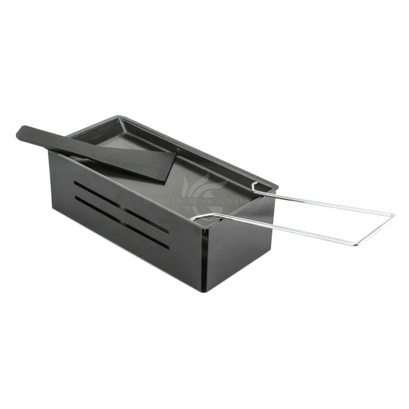 Melts Cheese Chocolate Fondue Maker Set Warmer Non-stick Candle Melting Pot