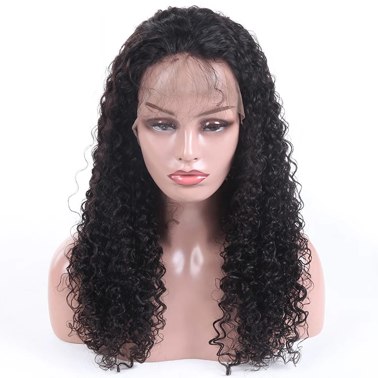 
Guangzhou Cheap Swiss Virgin Brazilian Jerry Curly Lace Wig Human Hair,Cheap 100 Real Natural Full Lace Brazilian Human Hair Wig 