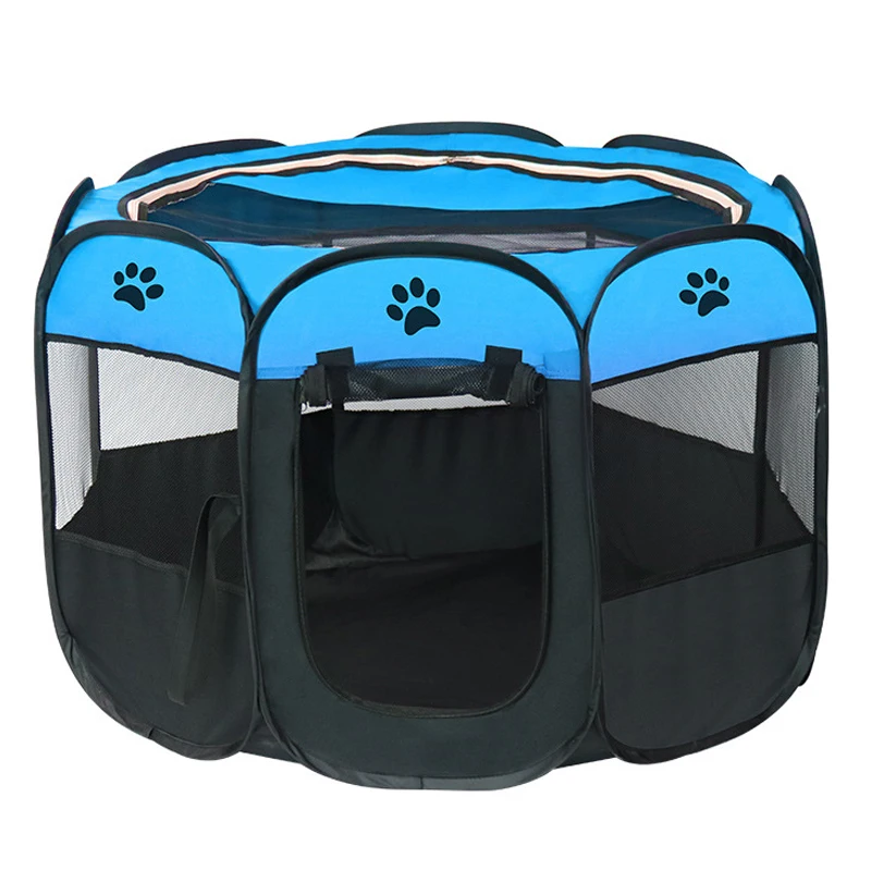 High Quality Pet Camping Tent Washable Foldable Pet Octagonal Playpen Fence Tent For Dog Cats