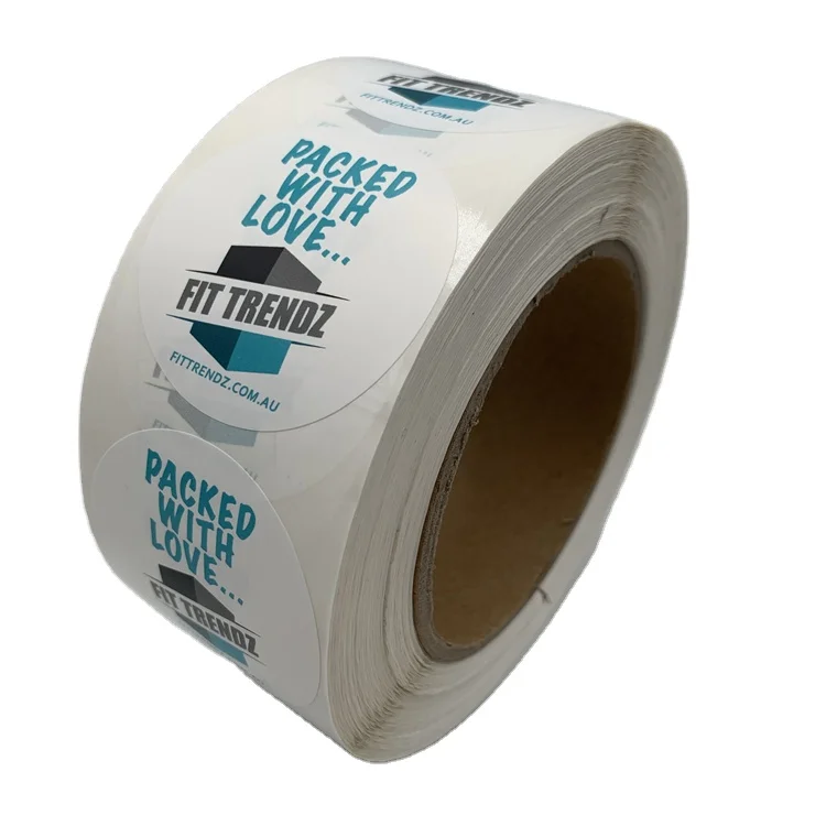 Custom printing waterproof packaging labels stickers for cosmetics