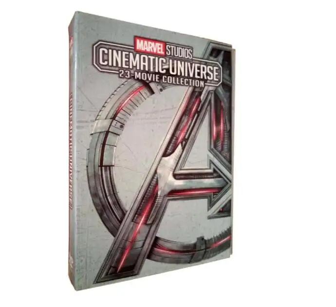 Студия Marvel кинематографическая Вселенная 23 коллекция фильмов 12DVD Фильмы ТВ серия мультфильмы диски фитнес-фильмы DVD полный набор