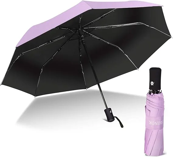 3 folding Umbrella 210T Polyester with ABS plastic handle 9cm auto open umbrella waterproof custom logo umbrella
