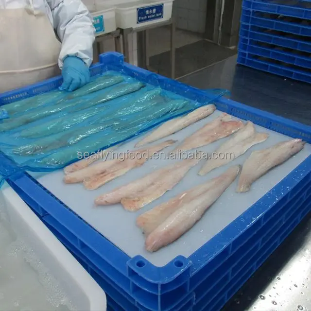 High Quality Alaska Pollock Fish Fillet From China Frozen Alaska Pollock Fish 2/4oz, 4/6oz, 6/8oz, 8oz+