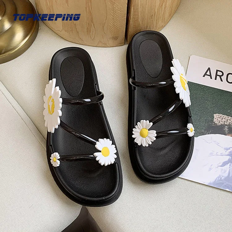 
1E0012 Plain Woman Summer Slide Slipper, Cute Slipper For Woman 