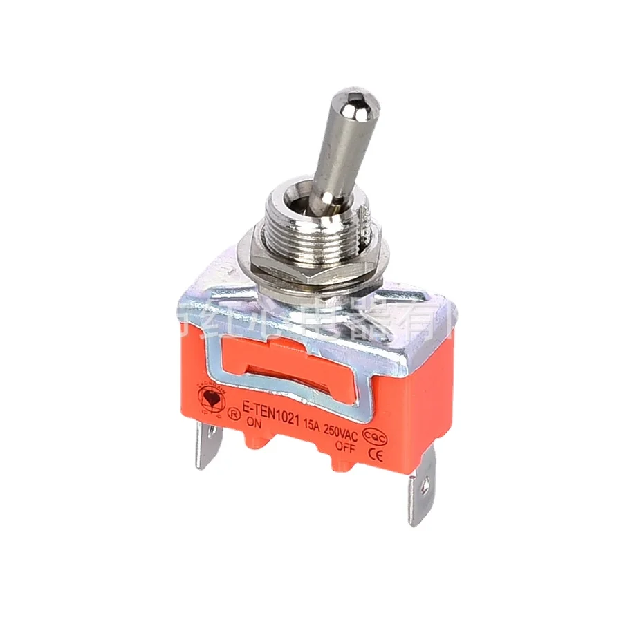 Плоские контакты оранжевого цвета Φ 1021 сверхмощный ПЕРЕКЛЮЧАТЕЛЬ SPST 2 с клеммой