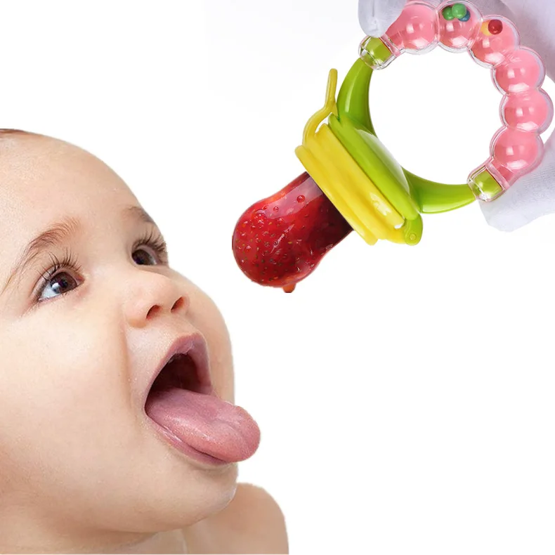 Food Grade Silicone Baby Fresh Fruit Food Feeder