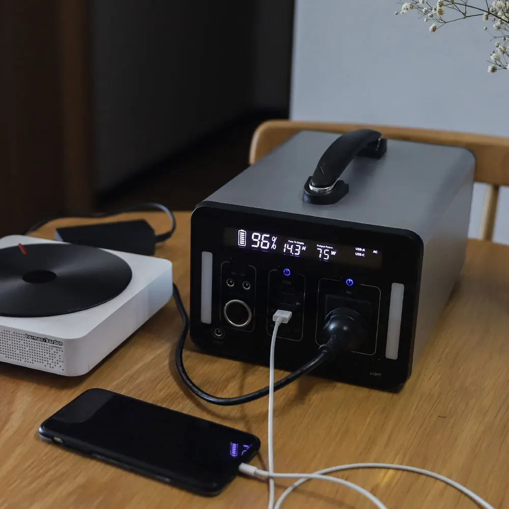 Solar Kit 2kw Portable Solar Panel Kit With Battery Inverter For Light Portable Camping Power Station