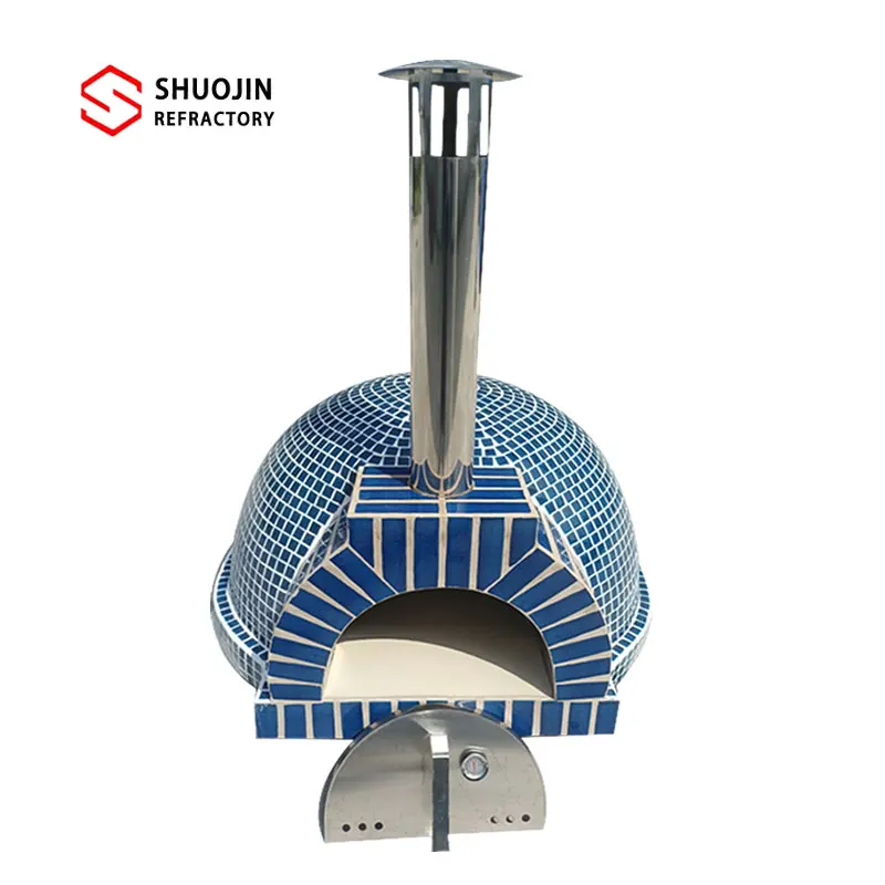 German Chinese Mexican Round Pizza Oven Mexican-Style Wood-Fired Pizza Oven