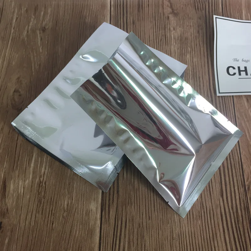 5*7cm/6*9cm/8*12cm Aluminum Foil 3 Sides Sealed High Temperature Sauce Cooking Bag Food Grade Packaging Retort Material Pouch