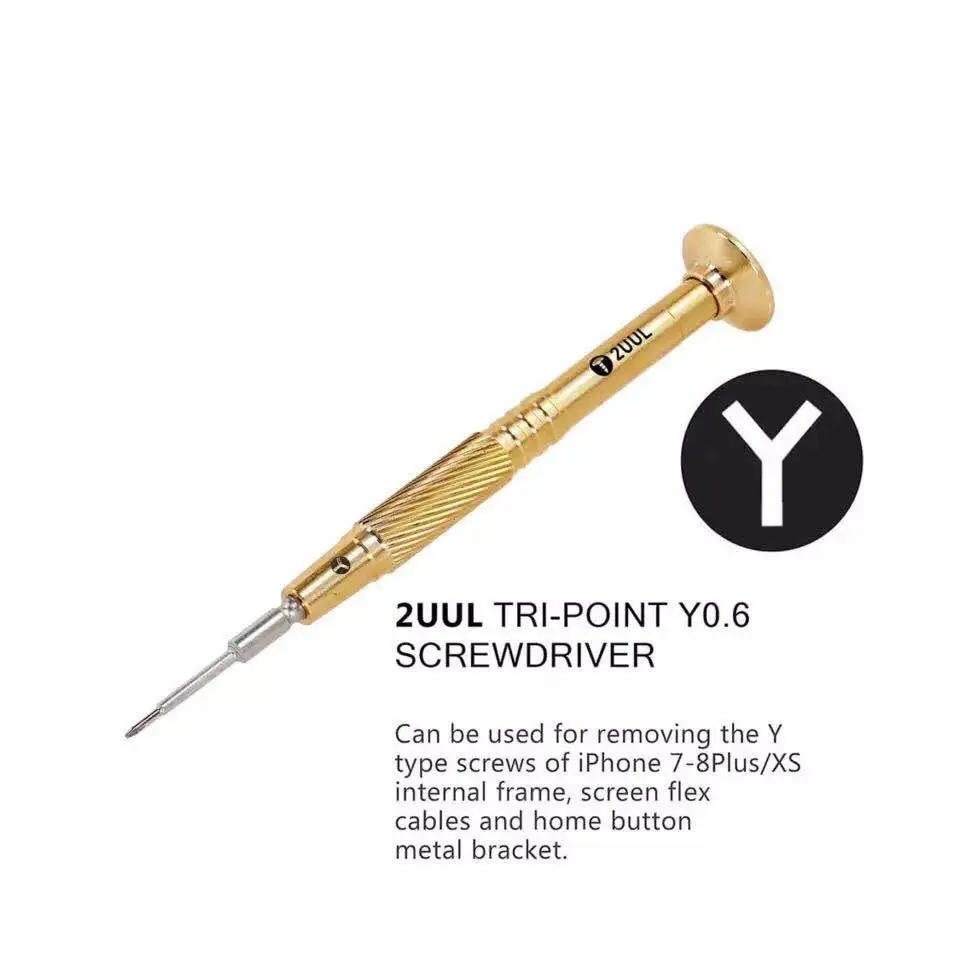 The New 2UUL Screwdriver Pure Copper Alloy Aggravates the Special Hard Flying Shaft Triangle Pentagonal Cross Precis