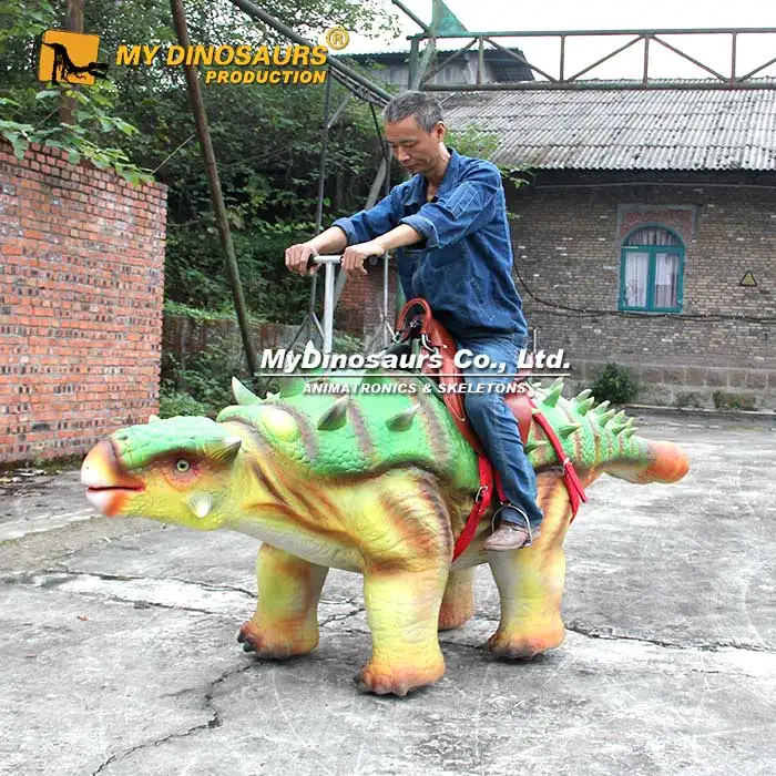 MYDINO Battery Walking Dinosaur Ride for Amusement Park Ride