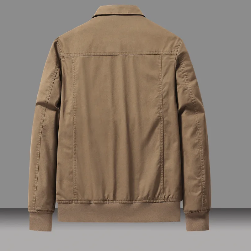 Парка Мужская зимняя хлопковая с застежкой-молнией