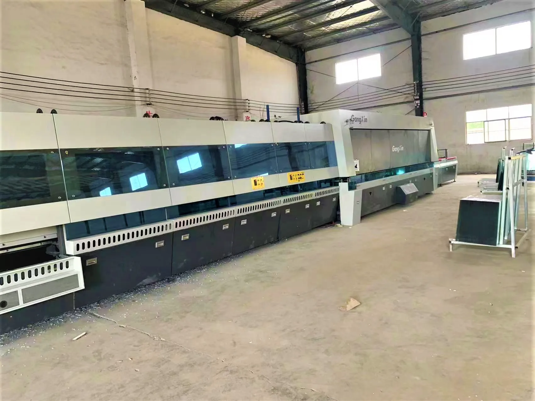 Tempering Machine Glass Make Toughened Glass Horizontal Tempered Competitive Price PLC Auto 75KW