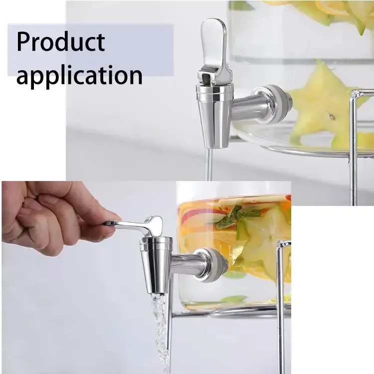 Taps Manufacture Glass Water Drink Dispenser Stainless Steel 304 Glass Spigot
